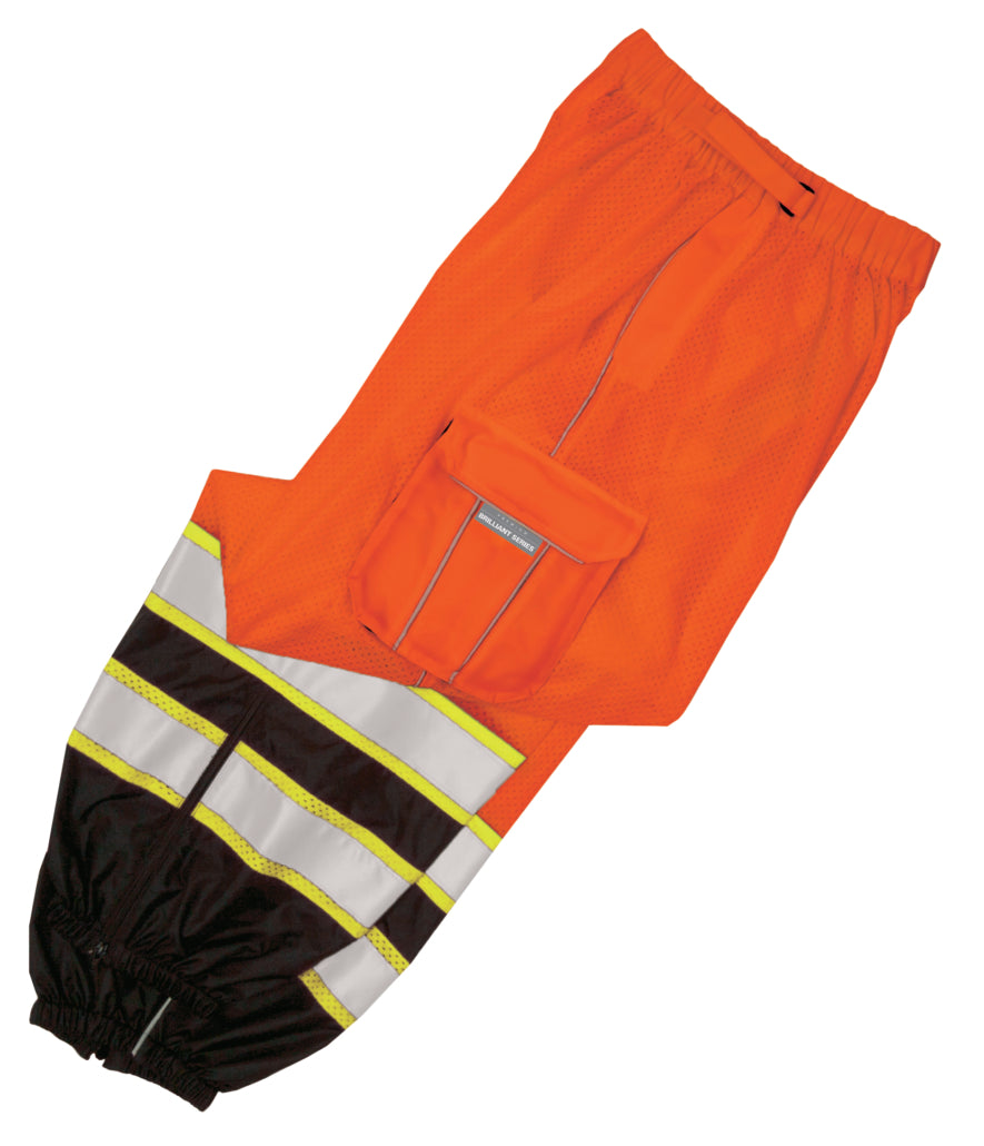 Class E Premium Brilliant Series Mesh Pants Lime-eSafety Supplies, Inc
