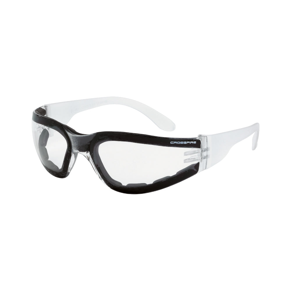Crossfire Shield Foam Lined Safety Eyewear-eSafety Supplies, Inc