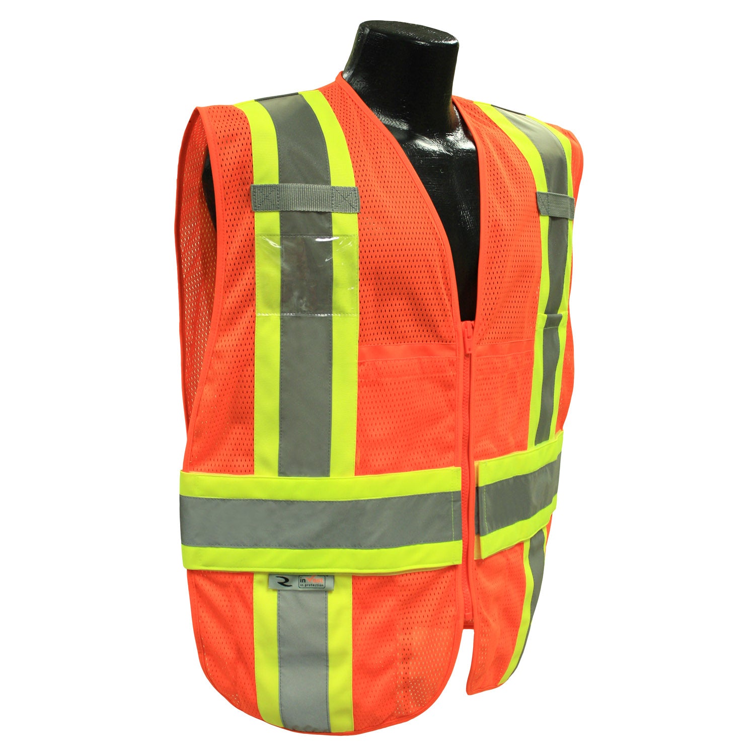 Radians SV23-2 Type R Class 2 Expandable Two Tone Mesh Safety Vest-eSafety Supplies, Inc