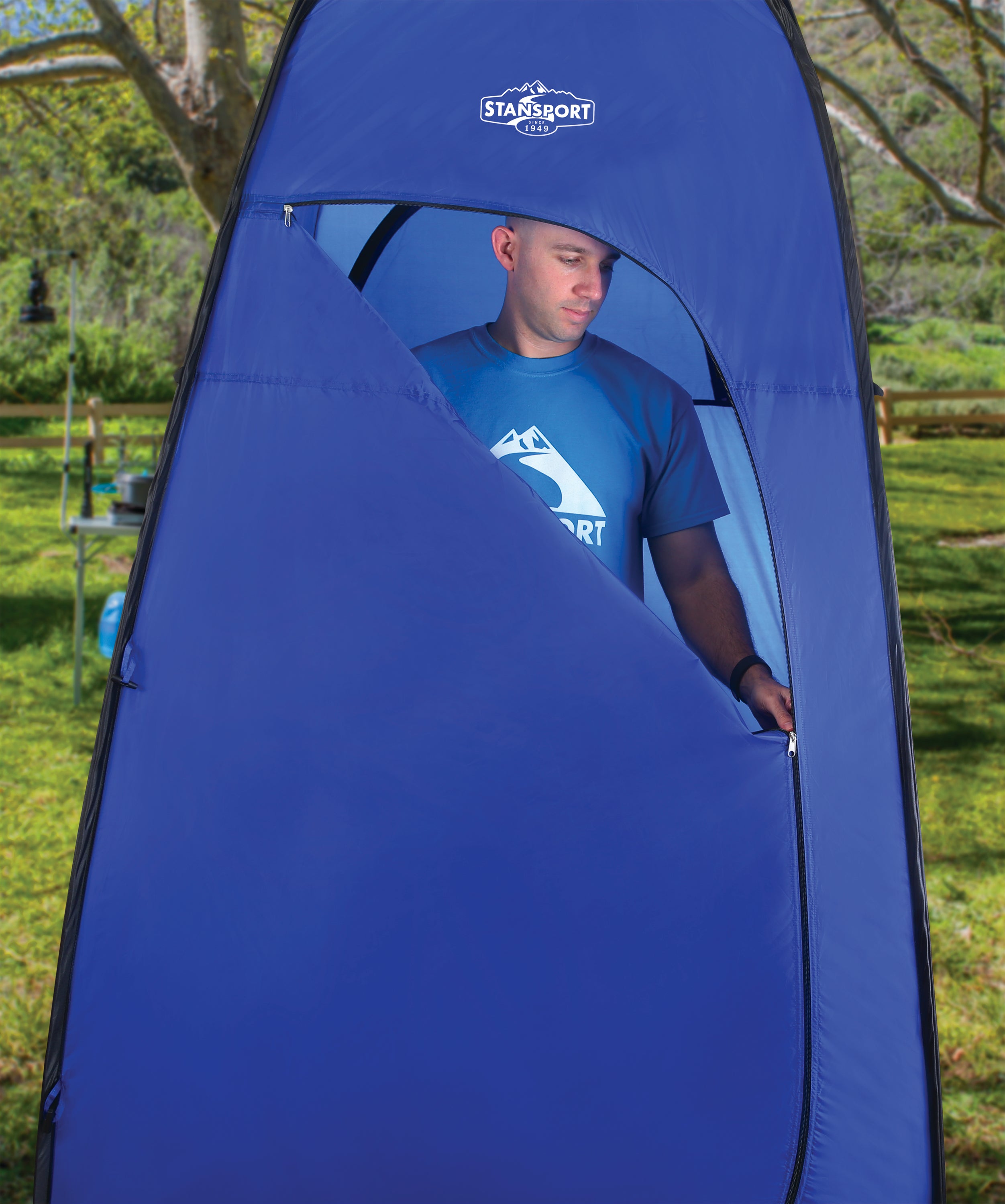 Pop-Up Privacy Shelter - 48 In X 48 In X 84 In-eSafety Supplies, Inc