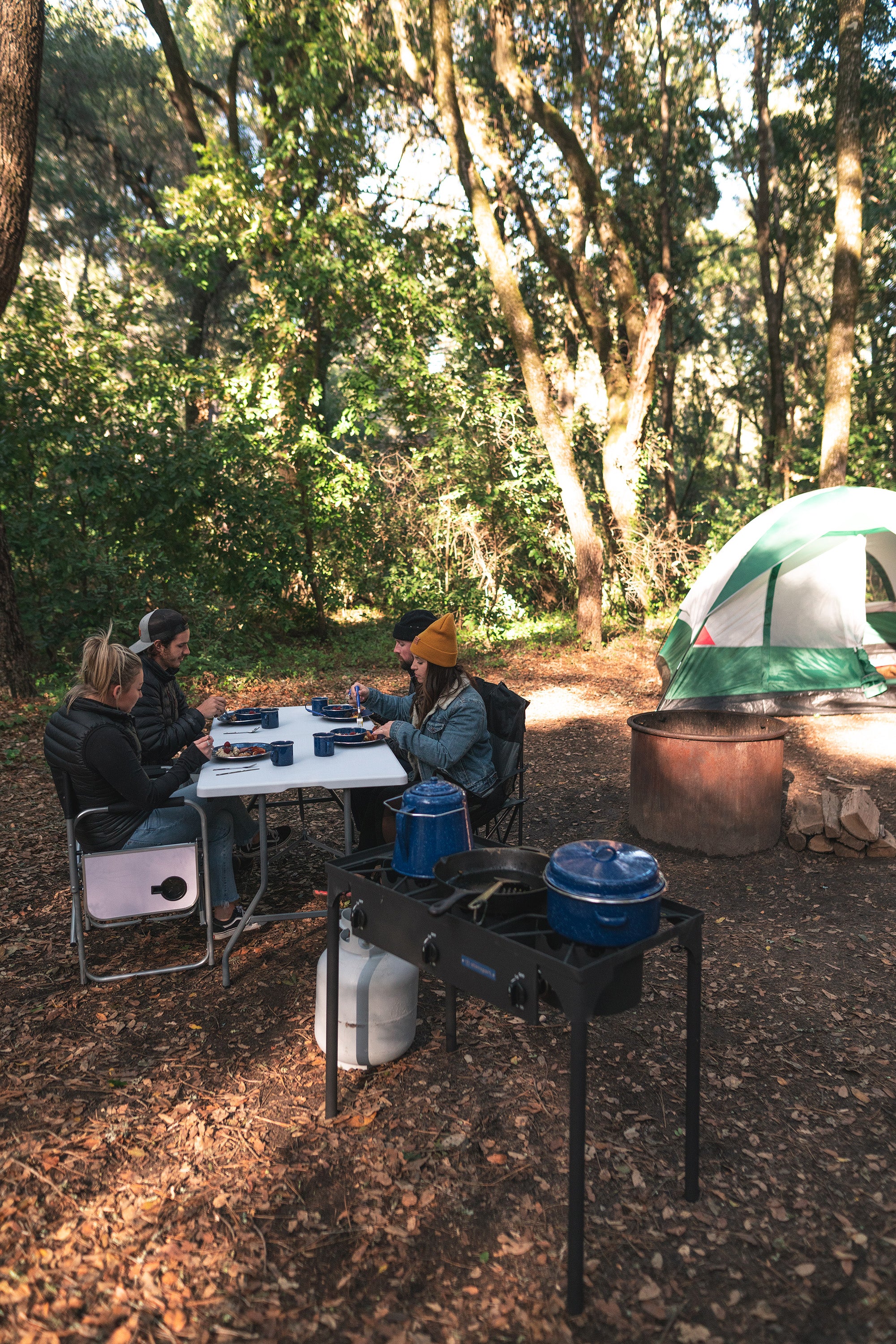 Folding Table - White - 29 In X 60 In X 29 In-eSafety Supplies, Inc