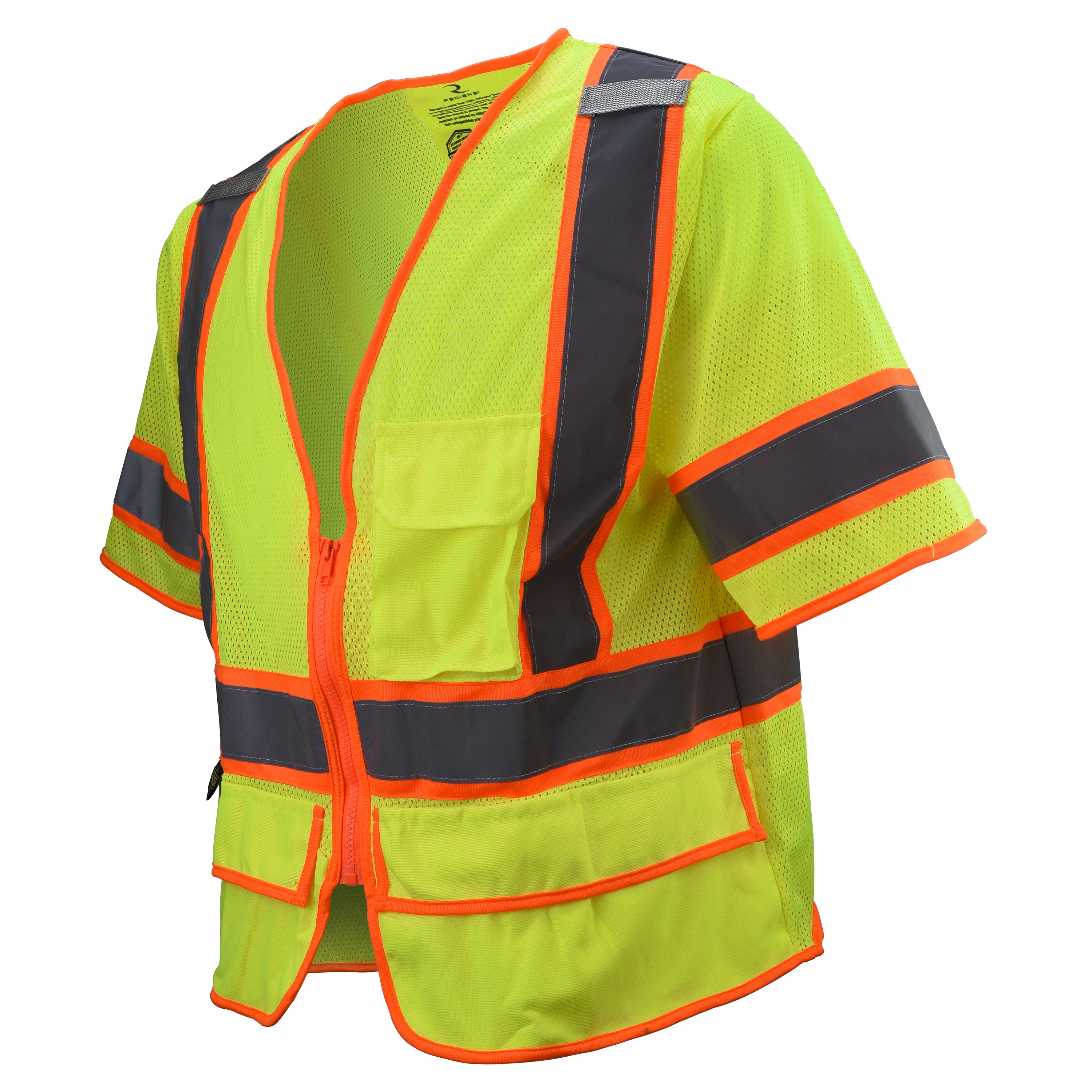 Radians SV2725 Type R Class 3 Self Extinguishing Multipurpose Mesh Surveyor Vest-eSafety Supplies, Inc