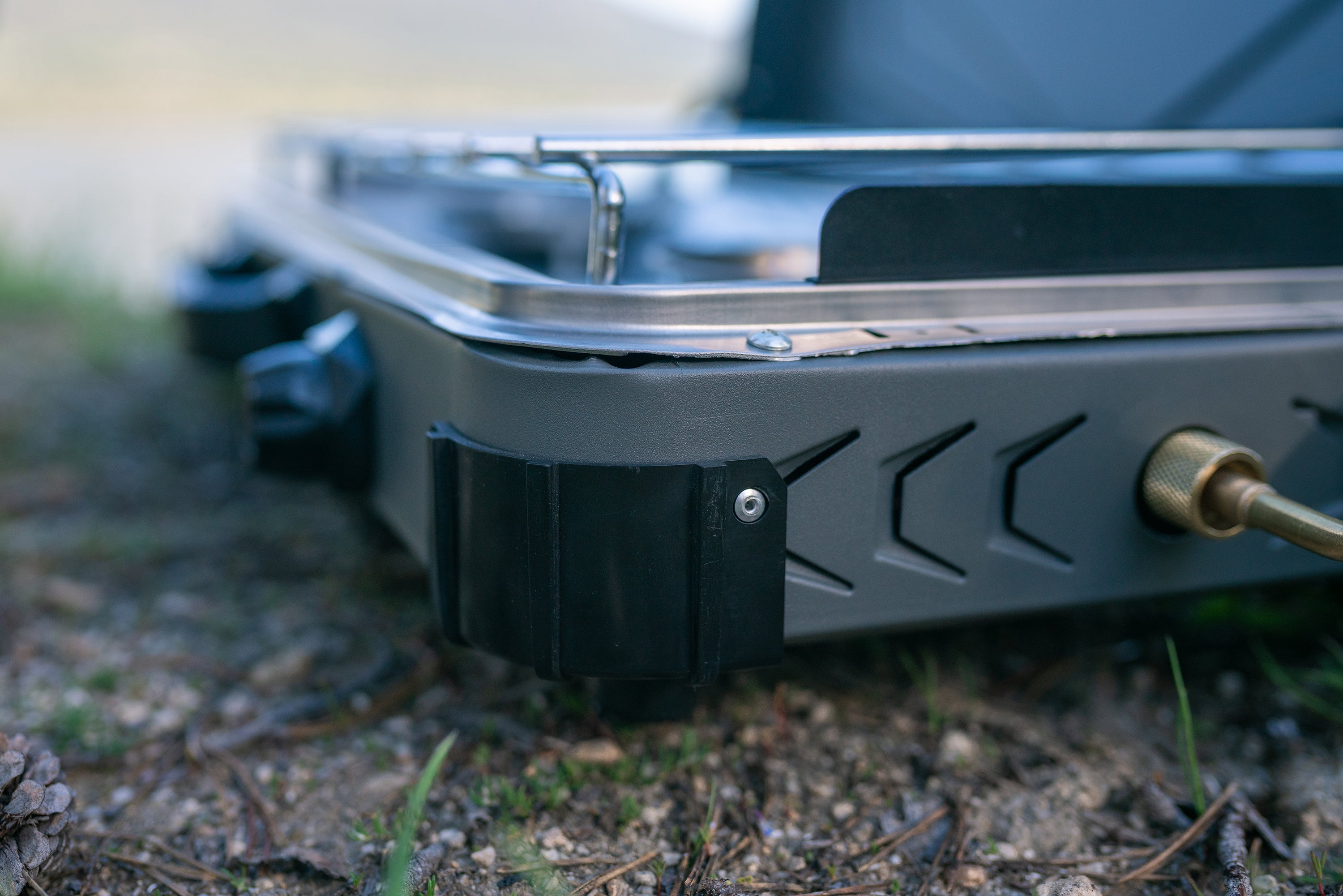 Propane Stove -2-25 K Burners - Gray-eSafety Supplies, Inc