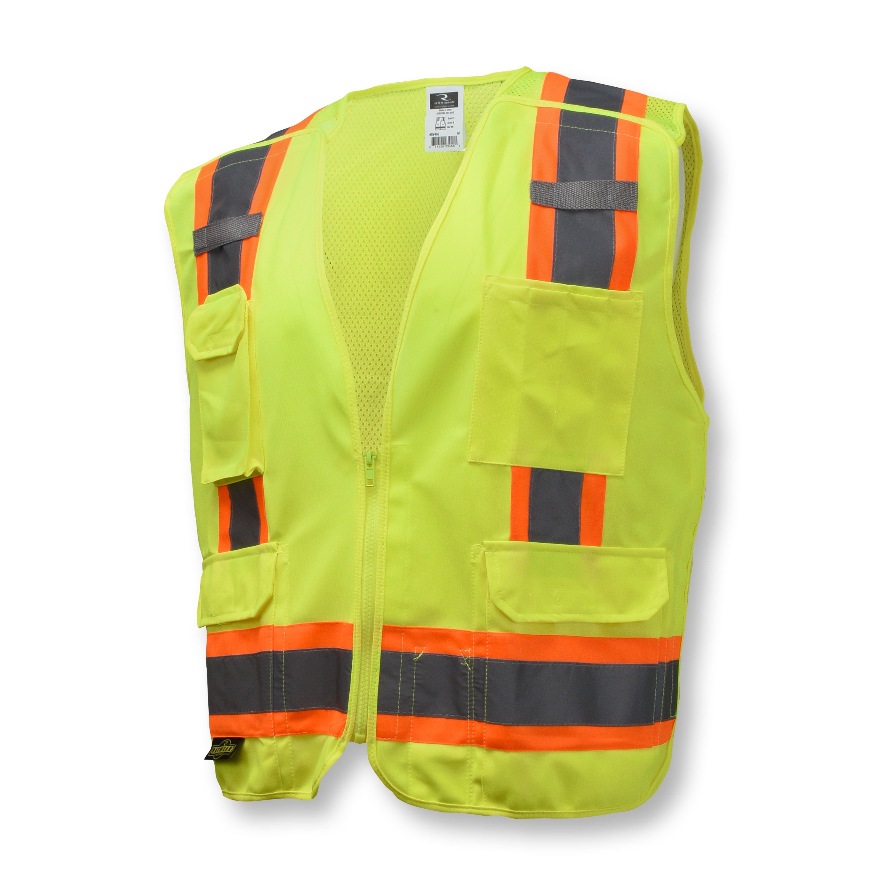 Radians SV46 Surveyor Type R Class 2 Breakaway Two Tone Safety Vest-eSafety Supplies, Inc