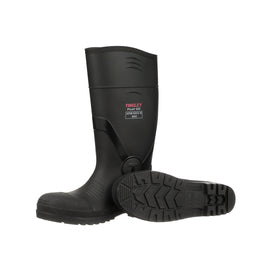 RADNOR® Black 15" PVC Knee Boots With Composite Toe And Removable Insole-eSafety Supplies, Inc