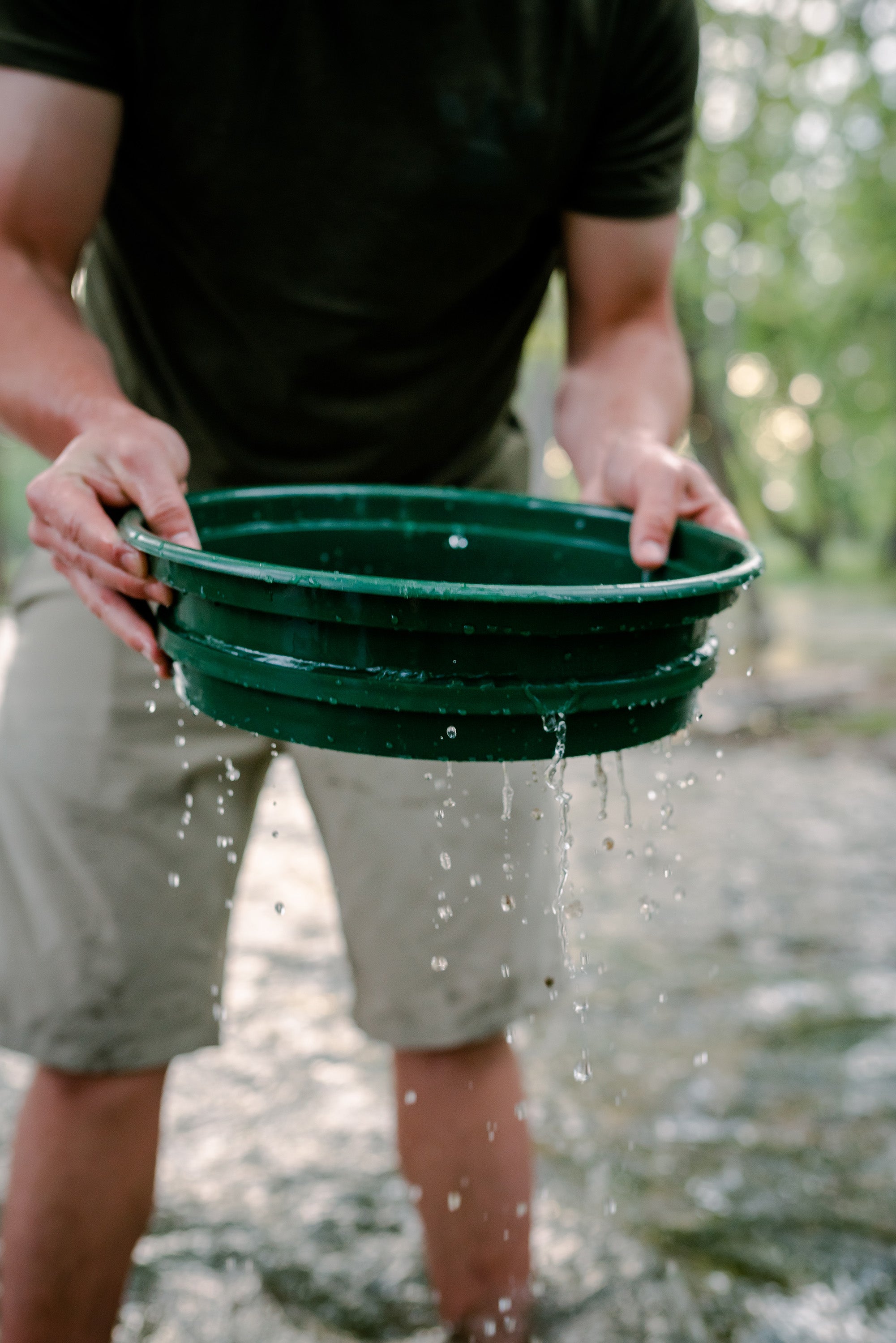 Classifier / Sifter Pan - 1/2 Inch Stainless Mesh-eSafety Supplies, Inc