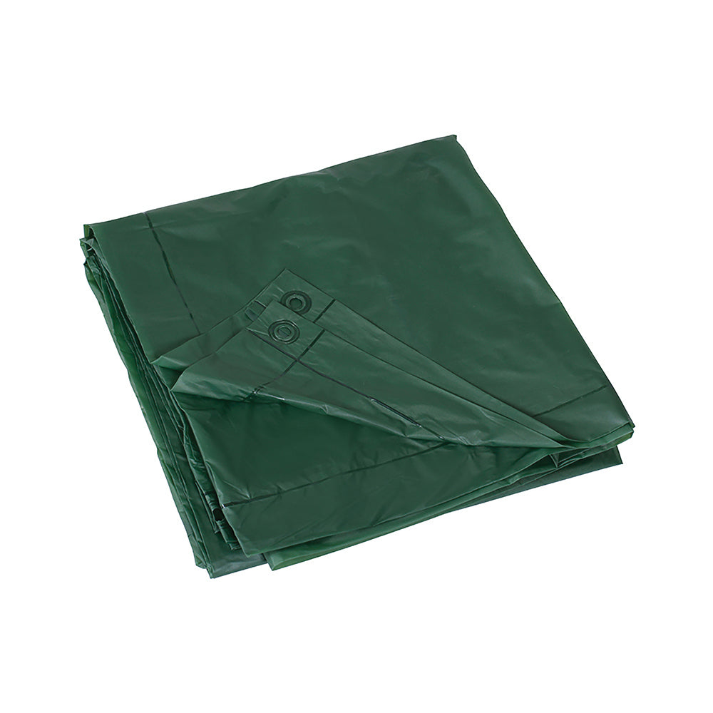 Vinyl Tarp - 5 Ft X 7 Ft - Green-eSafety Supplies, Inc