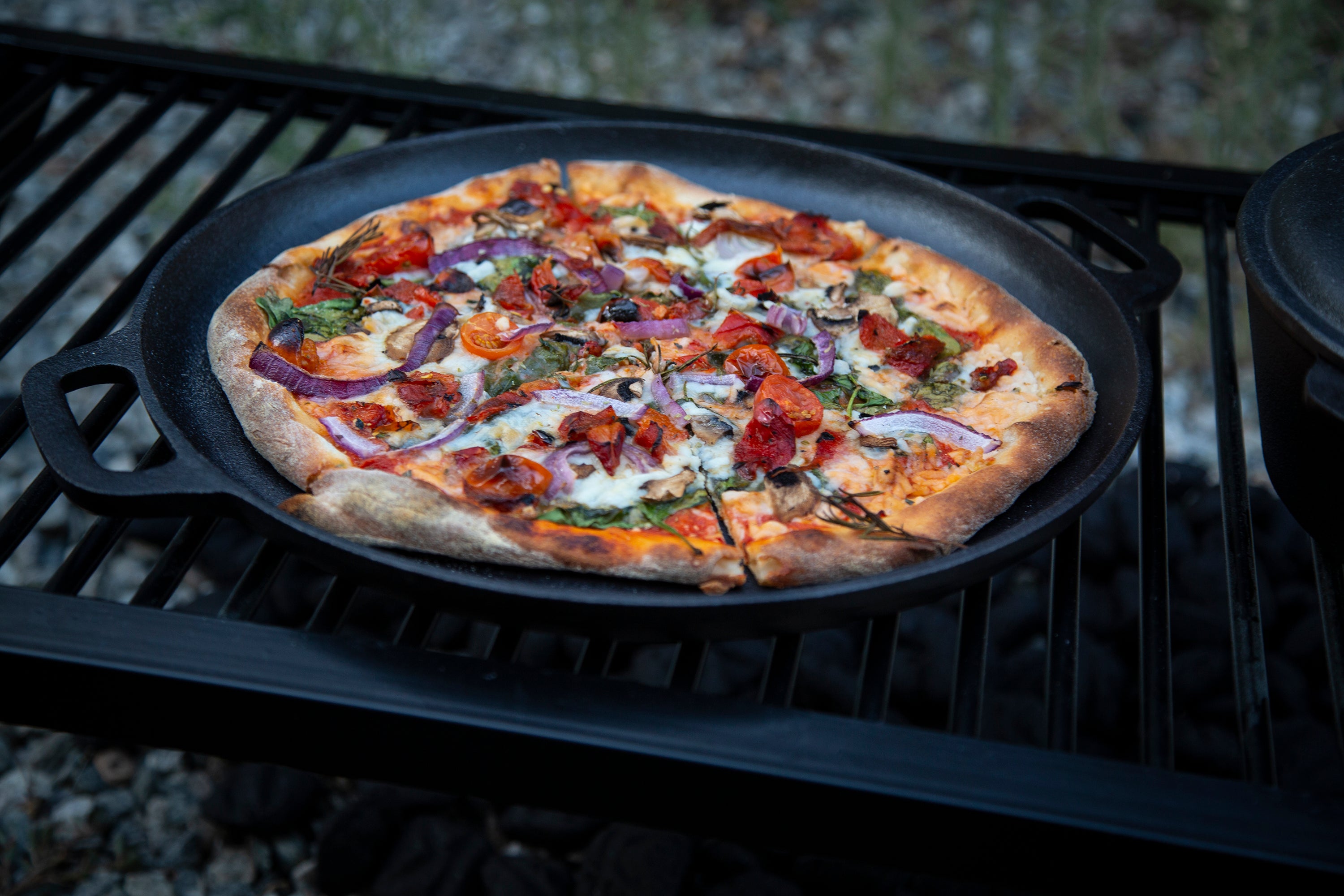 Pre-Seasoned Cast Iron Pizza Pan - 16.5 Inch-eSafety Supplies, Inc
