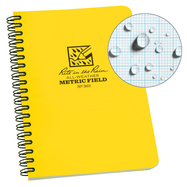 Spiral Notebook - Metric Field-eSafety Supplies, Inc