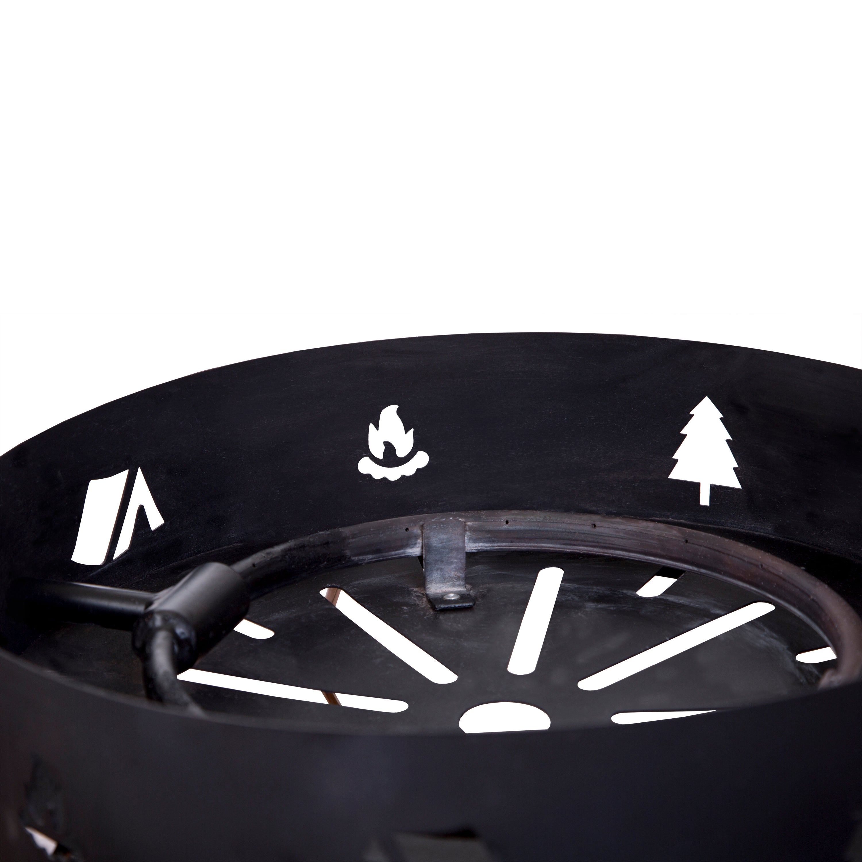 Propane Fire Pit- With Lava Rocks-eSafety Supplies, Inc