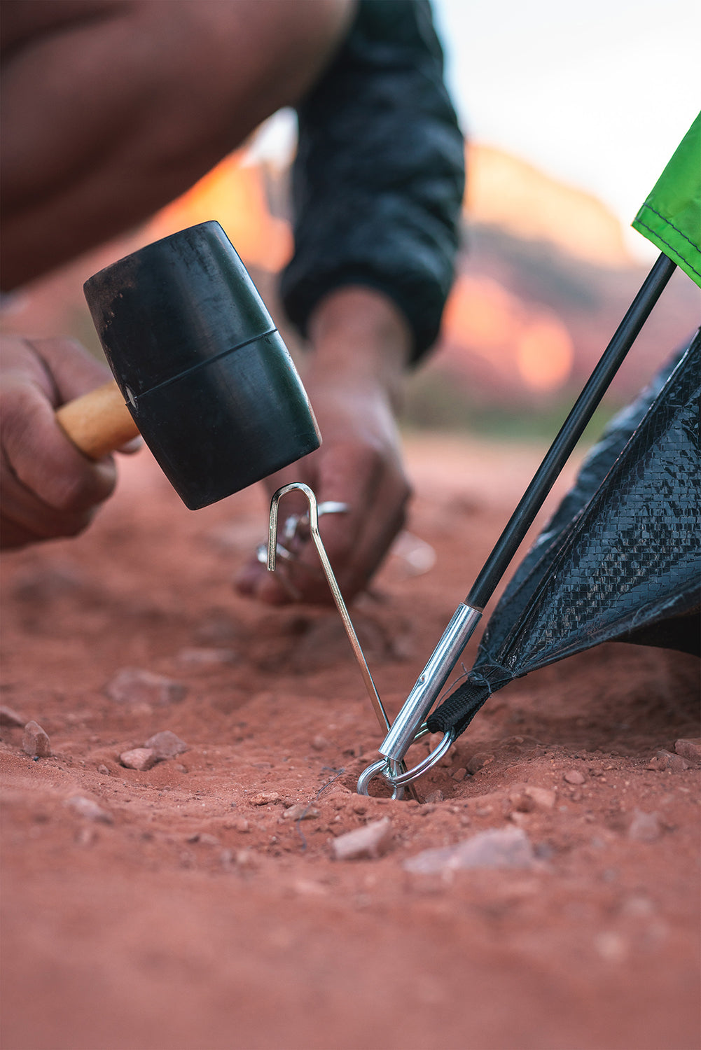 Skewer Tent Stakes - 7 In - 6 Per Pkg - Steel-eSafety Supplies, Inc