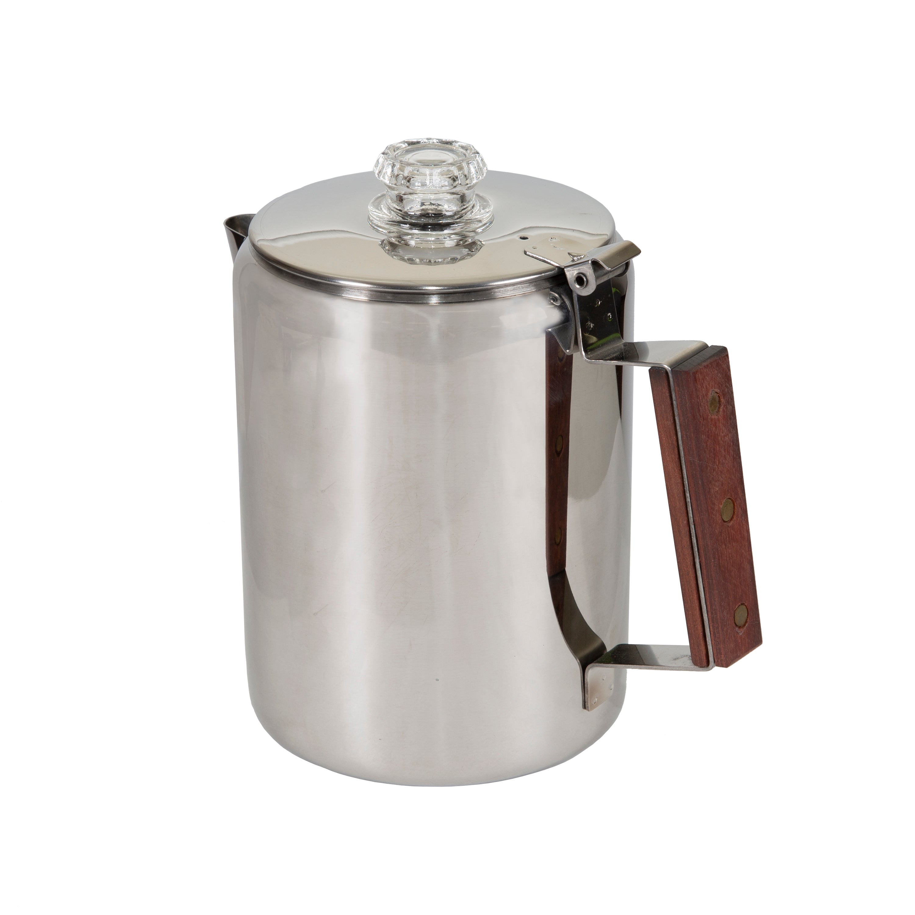 Stainless Steel Percolator Coffee Pot - 9 Cup-eSafety Supplies, Inc