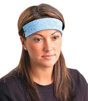 OccuNomix - One Size Fits All Blue Regular Cellulose Sweatbands-eSafety Supplies, Inc