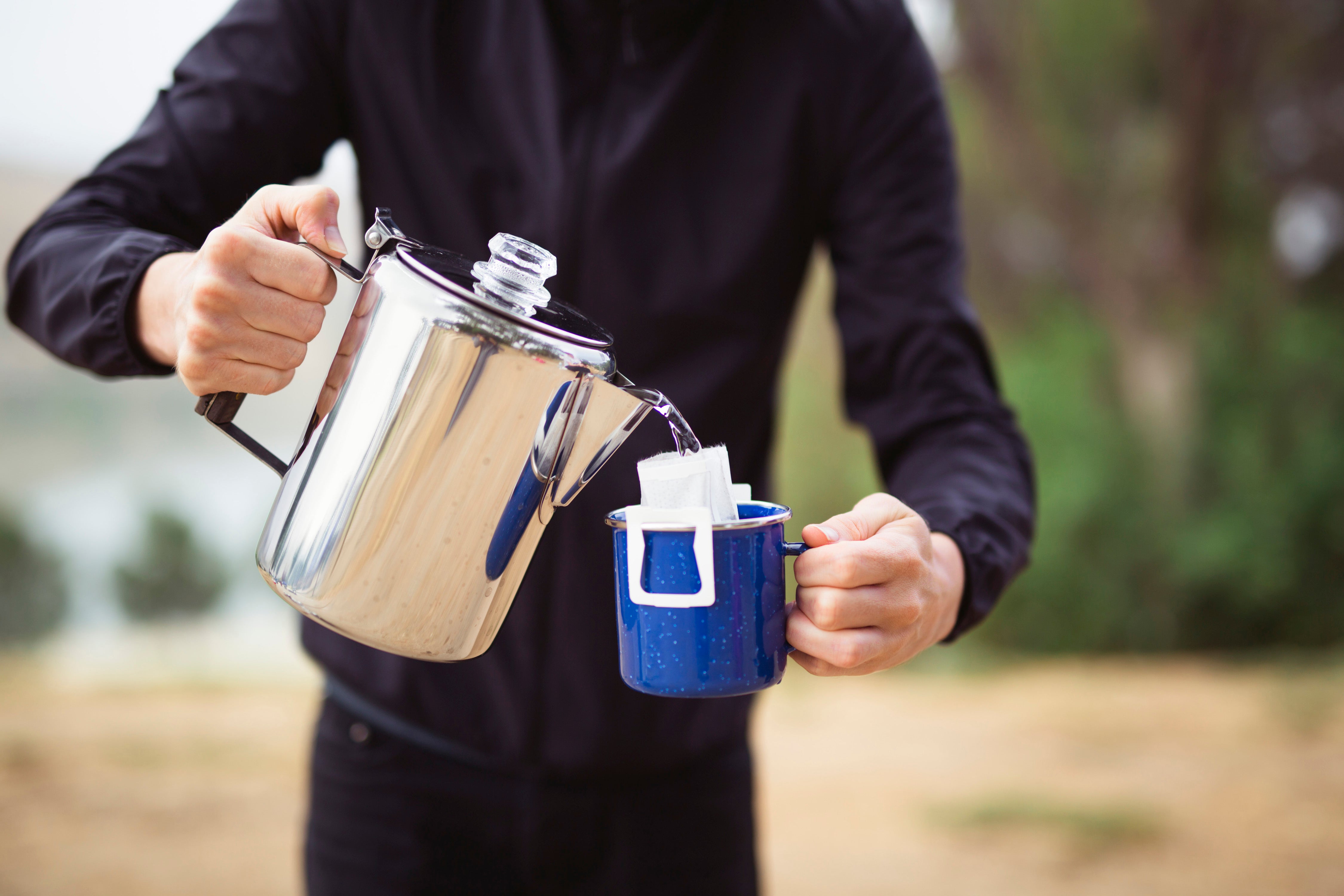 Enamel Coffee Mug - S.S. Edge - 12 Oz-eSafety Supplies, Inc