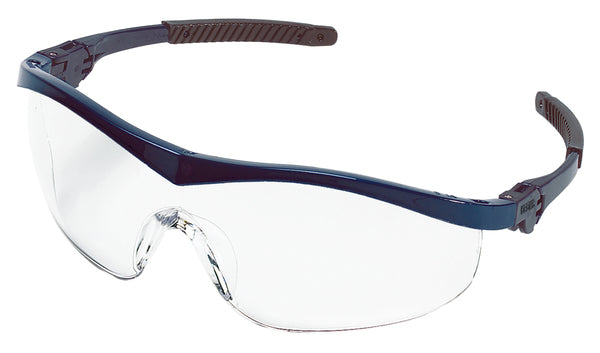 MCR Safety ST1 Navy Frame, Clear Lens-eSafety Supplies, Inc