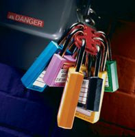 Master Lock Black Body Safety Lockout Padlock-eSafety Supplies, Inc