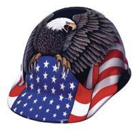 Fibre-Metal SuperEight Spirit of America Hard Hat-eSafety Supplies, Inc