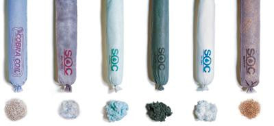 Brady SPC Multiwik SOCS Cellulose Sorbent Sock-eSafety Supplies, Inc