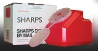 Sharps Recovery System Needle Disposal Container-eSafety Supplies, Inc
