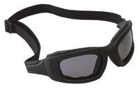 3M™ 2X2 Maxim™ Impact Air Flow Goggles With Black Full Frame, Gray Anti-Fog Lens, Elastic Strap And Air Bladder Cushion-eSafety Supplies, Inc