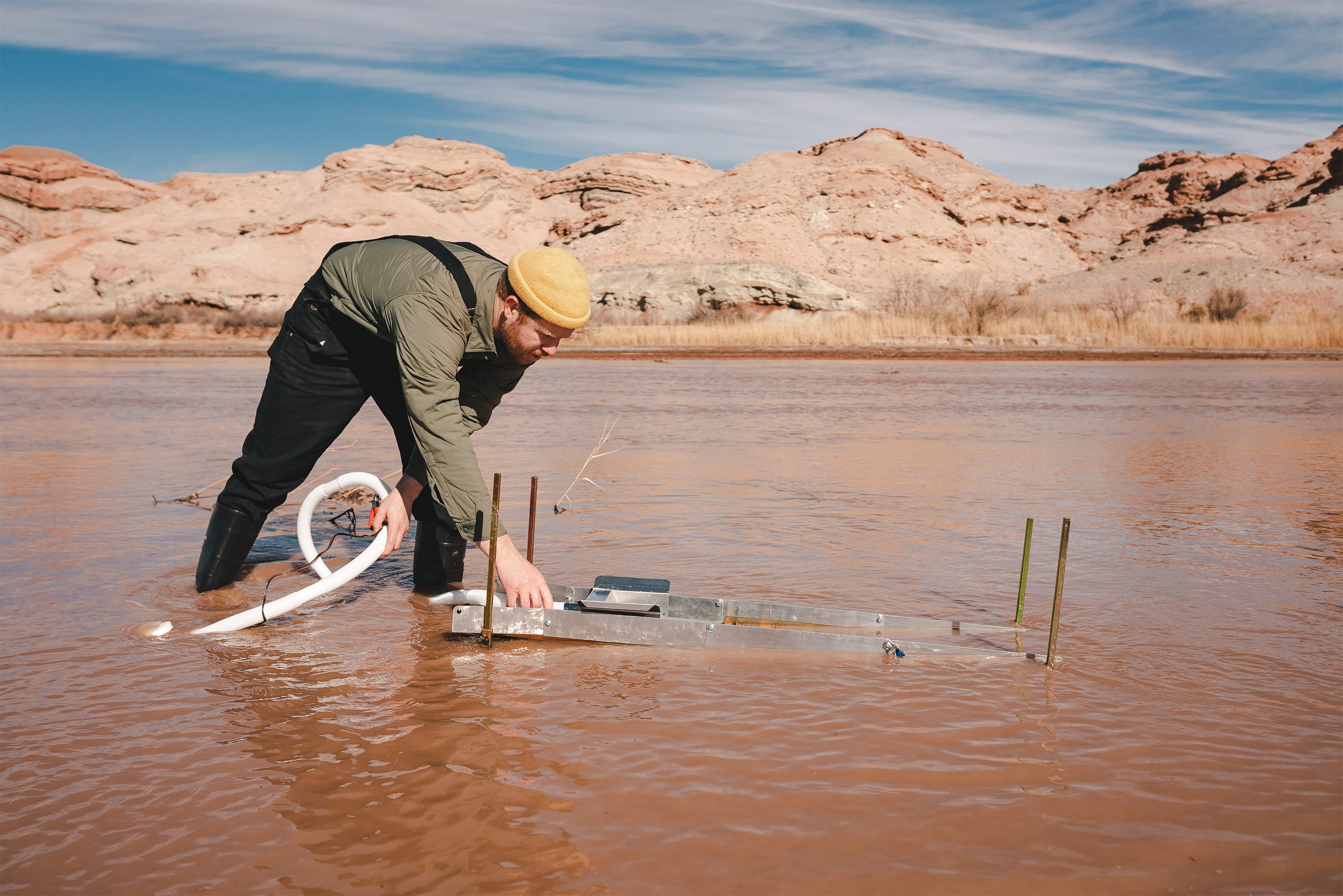 Recirculating Header For Sluice Box-eSafety Supplies, Inc