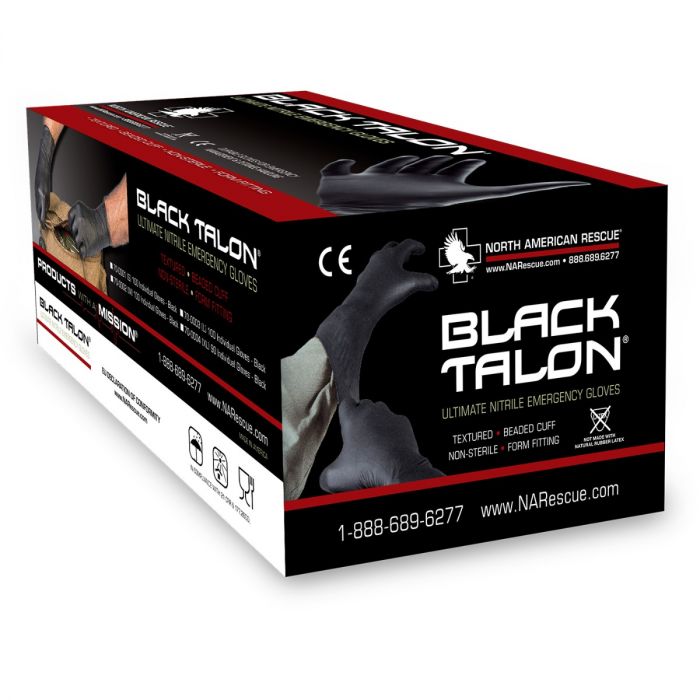 Black Talon Nitrile Gloves-eSafety Supplies, Inc
