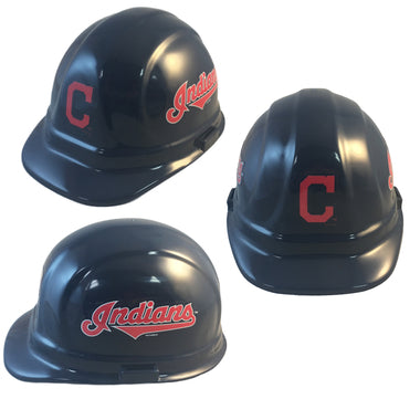 Cleveland Indians - MLB Team Logo Hard Hat Helmet-eSafety Supplies, Inc