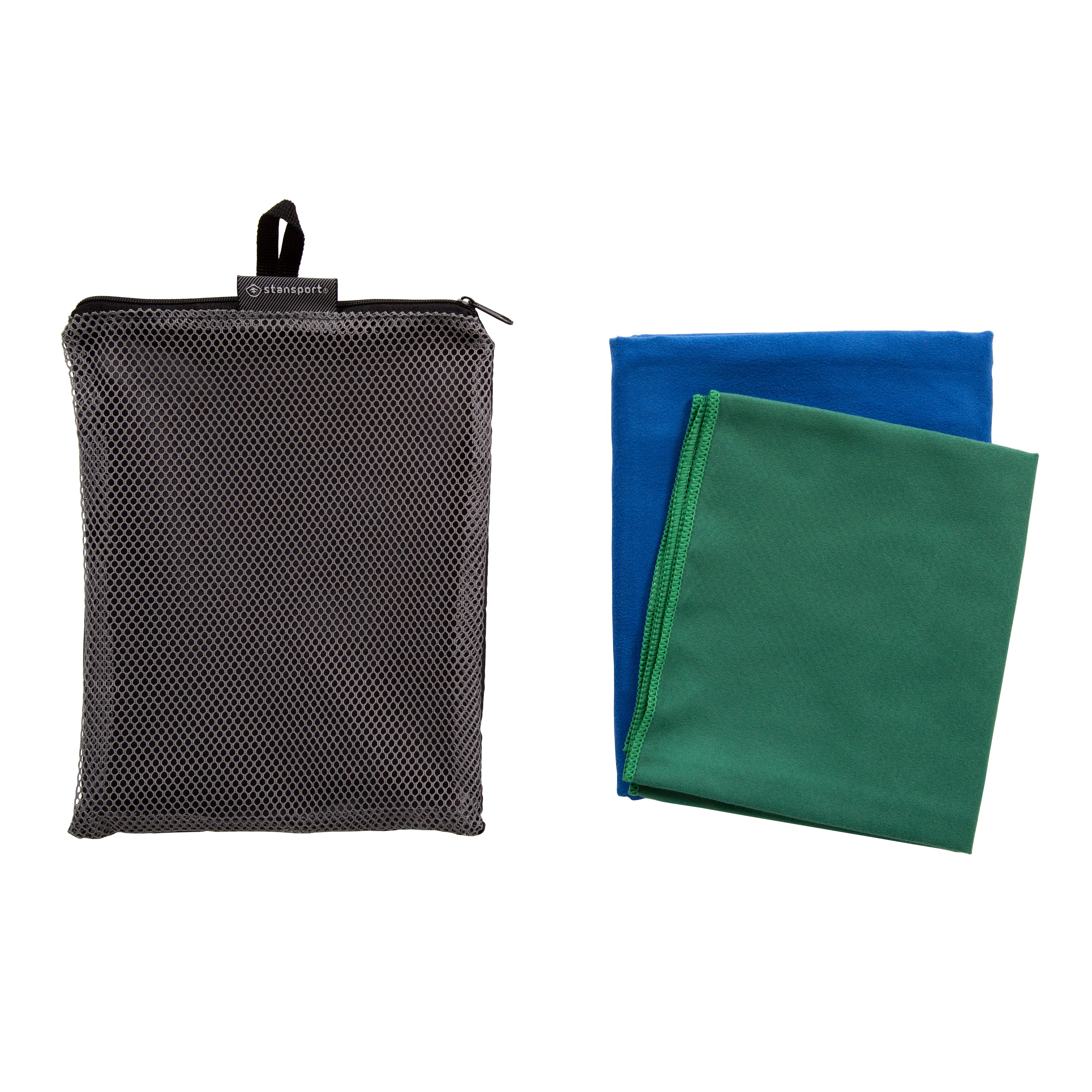 Fast Dry Camp Towel Set - 12 In X 20 In & 30 In X 60 In-eSafety Supplies, Inc