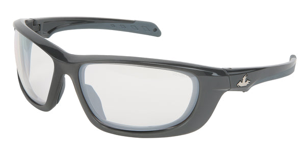 MCR Safety UD1 Gun Metal Frame, I/O Clear Mirror-eSafety Supplies, Inc