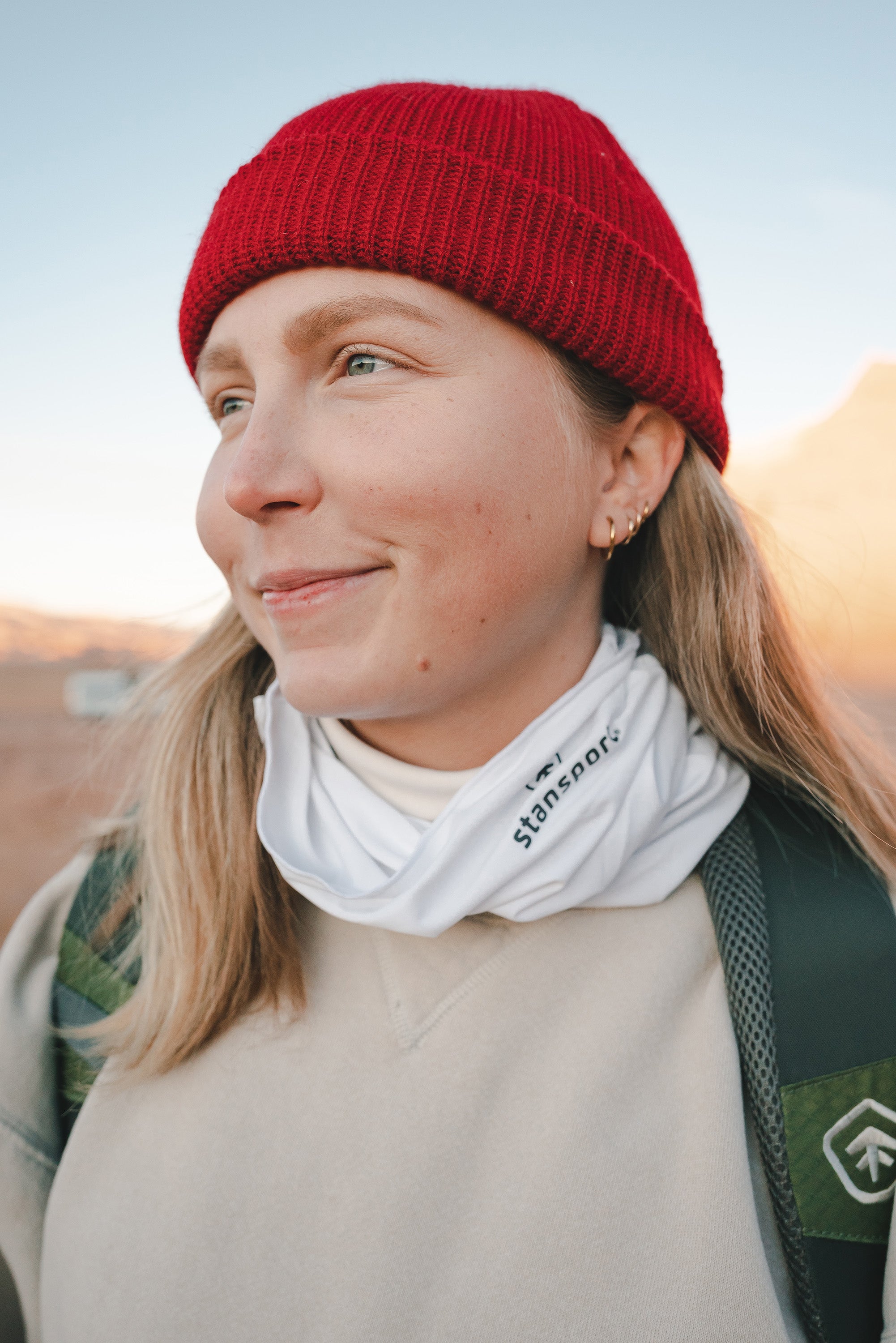 Neck Gaiter / Face Mask - White-eSafety Supplies, Inc