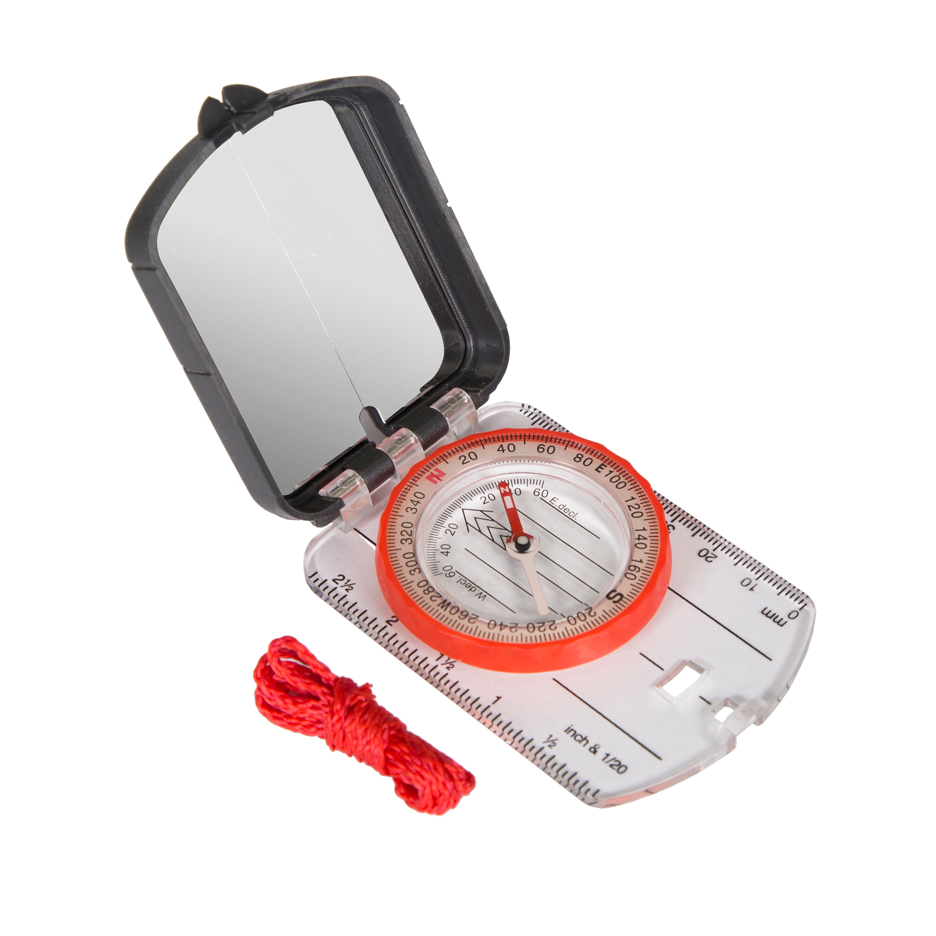Deluxe Multi Function Compass With Mirror-eSafety Supplies, Inc