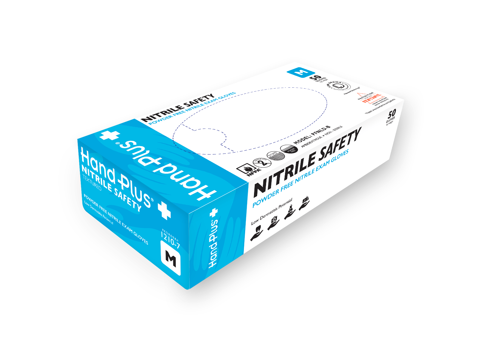 Uniseal-HandPlus® Nitrile Safety – Powder-Free-eSafety Supplies, Inc