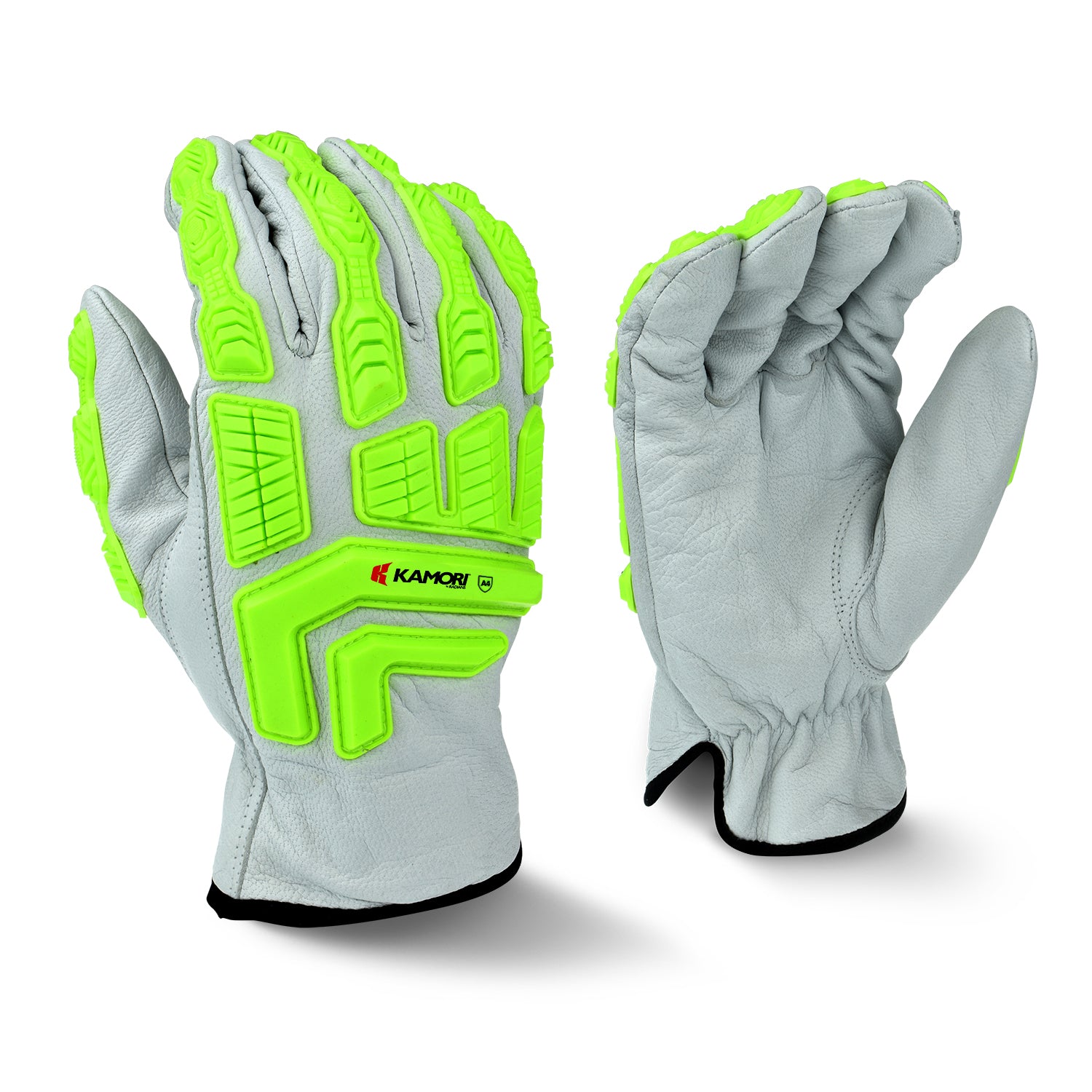 Radians RWG50 KAMORI®Cut Protection Level A4 Work Glove with TPR Overlays-eSafety Supplies, Inc