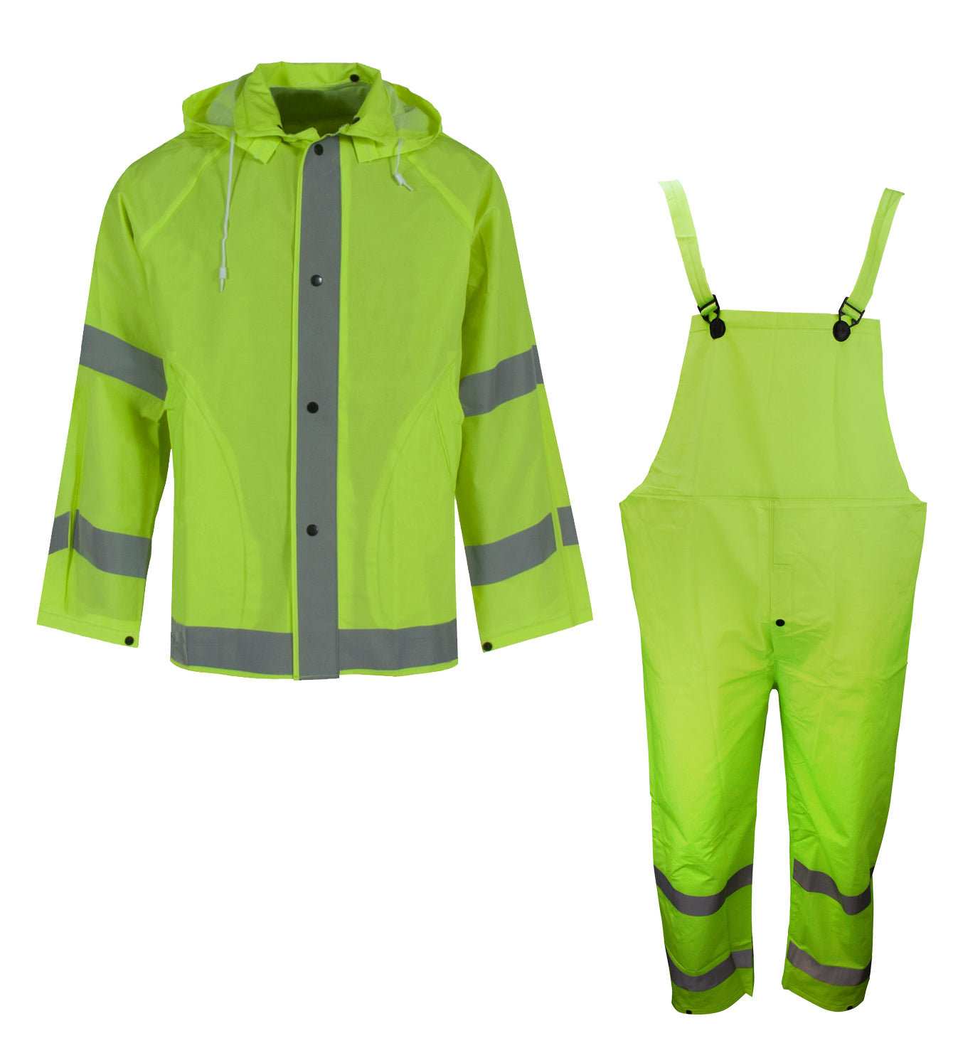 Neese 1820S Econo-Viz 3-Piece Rain Suit with Reflective Tape-eSafety Supplies, Inc