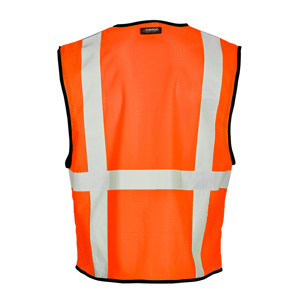 Kishigo 6 Pocket Mesh Vest-eSafety Supplies, Inc