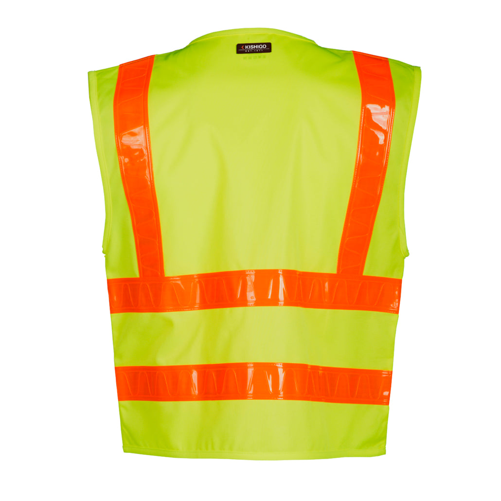 Kishigo Combined Performance 5 Pocket Solid Vest-eSafety Supplies, Inc