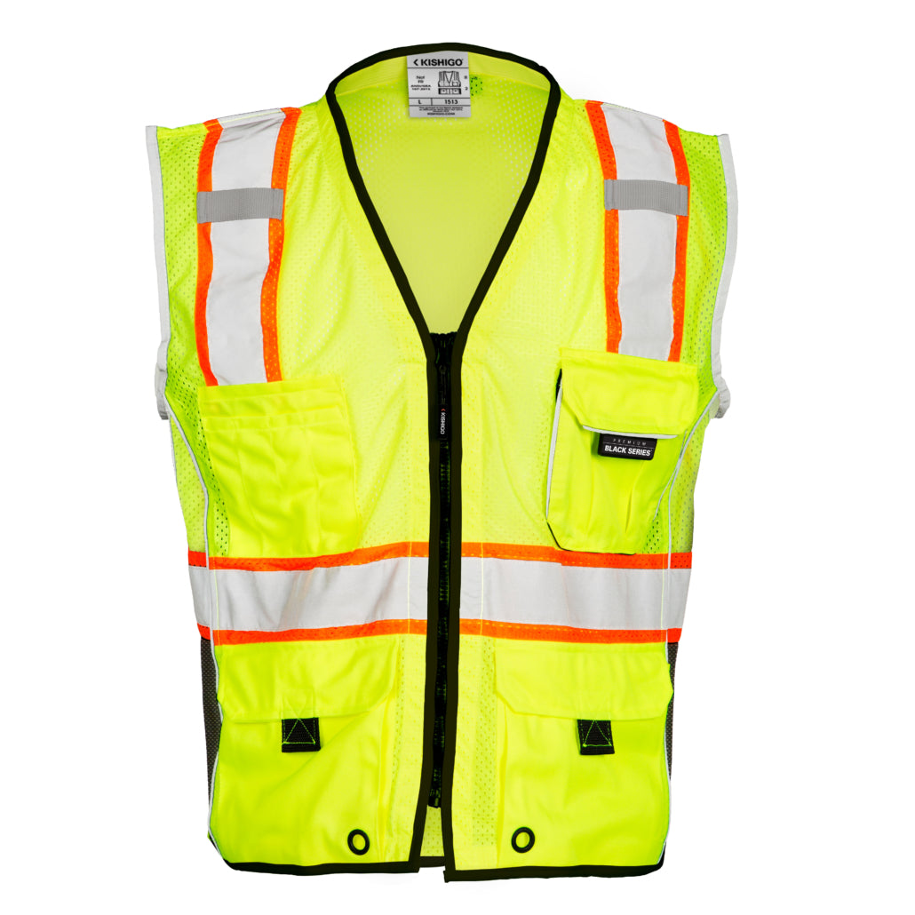 Premium Black Series Heavy Duty Vest-eSafety Supplies, Inc