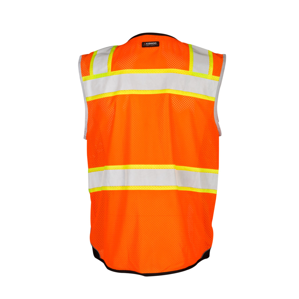 Premium Black Series Black Bottom Class 2 Vest-eSafety Supplies, Inc