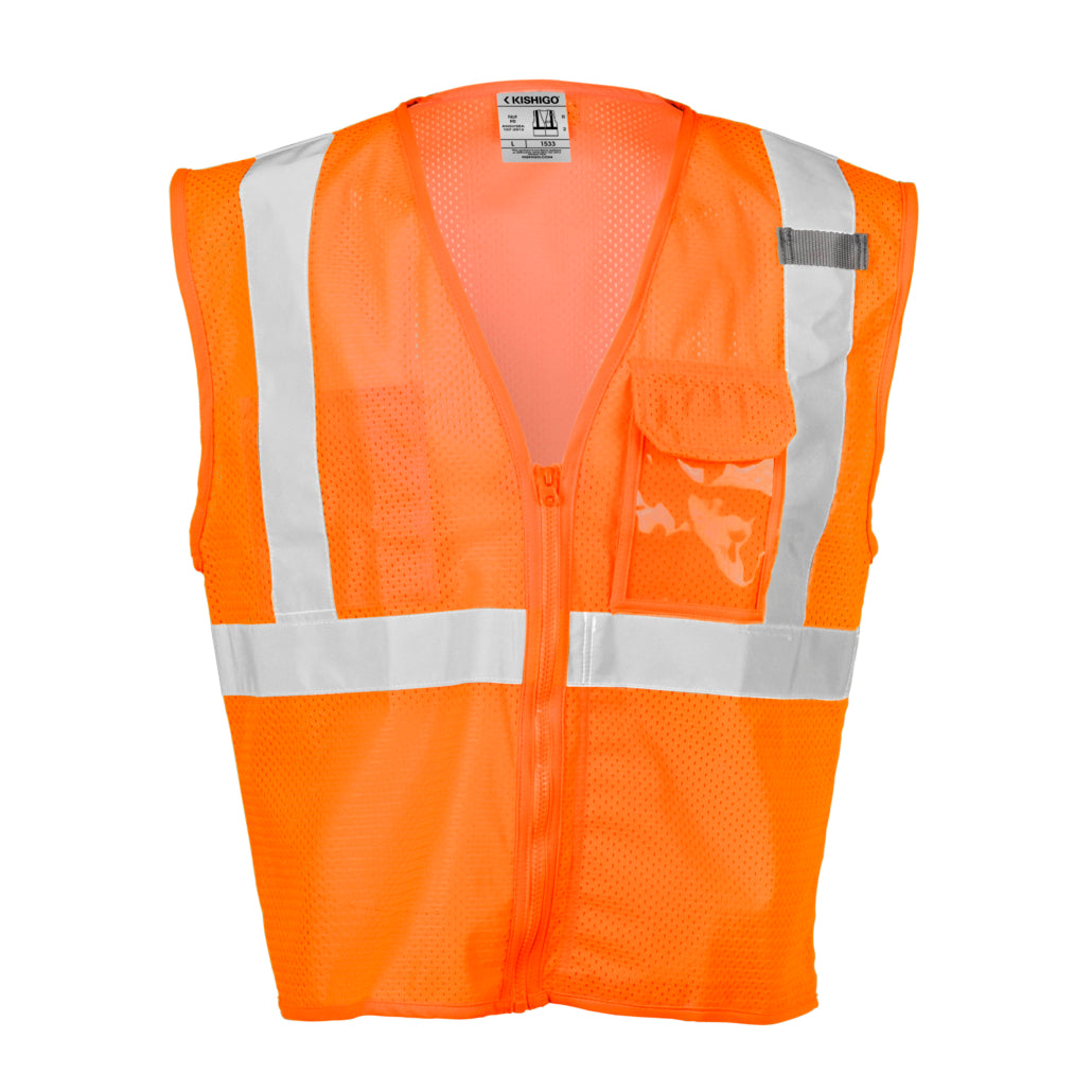 Kishigo Clear Id Vest-eSafety Supplies, Inc
