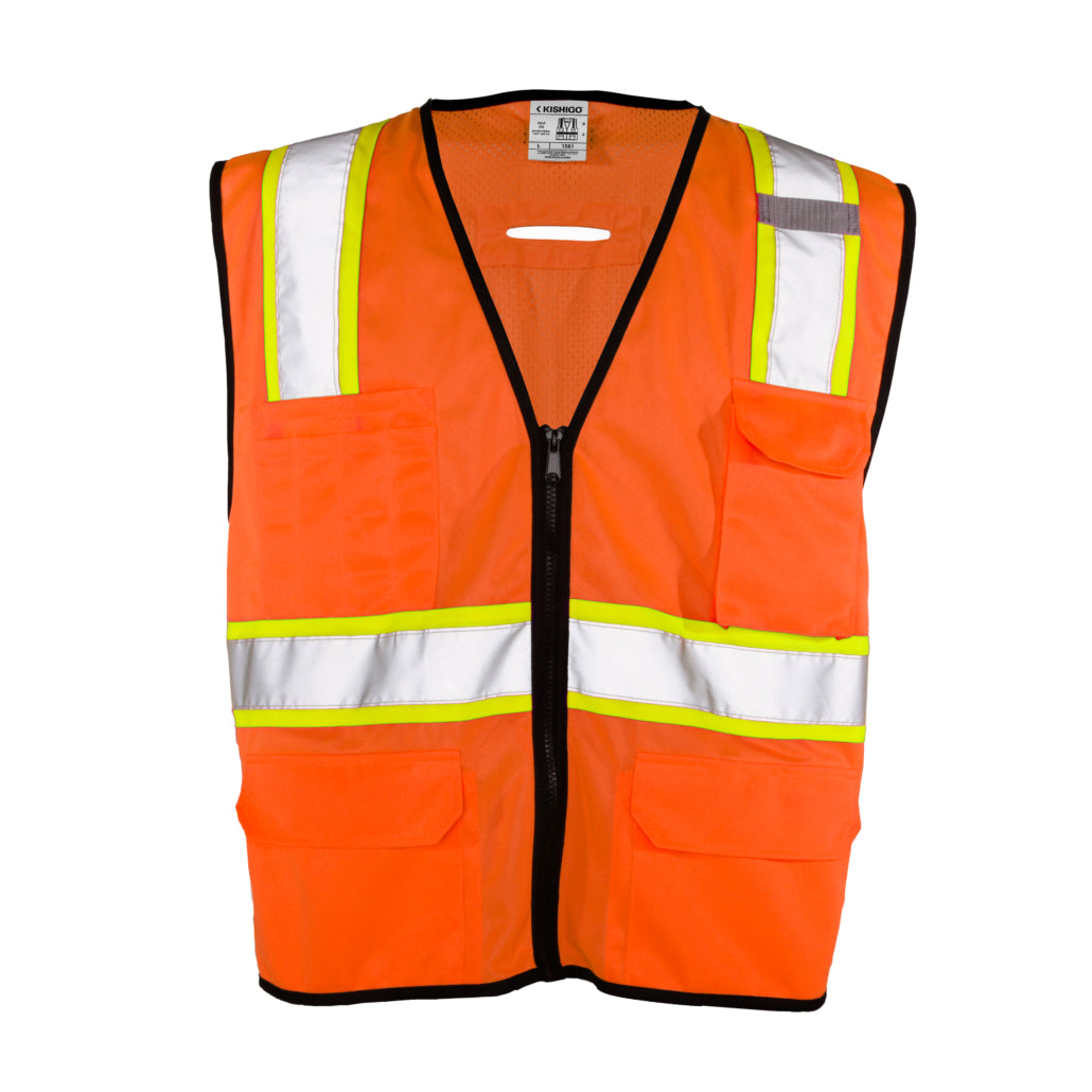 Kishigo 6 Pocket Contrast Vest-eSafety Supplies, Inc