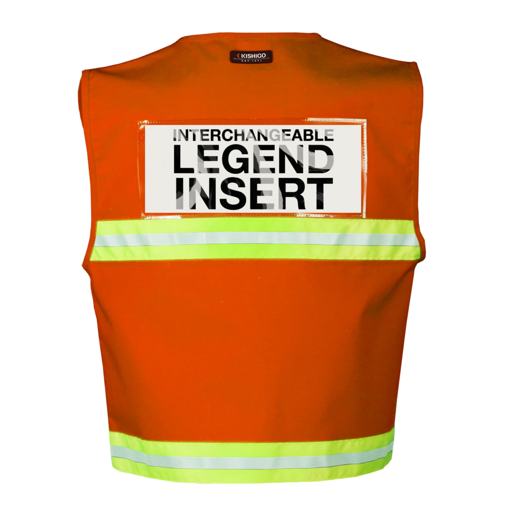 Kishigo Incident Command International Orange, Non-ansi Vest-eSafety Supplies, Inc