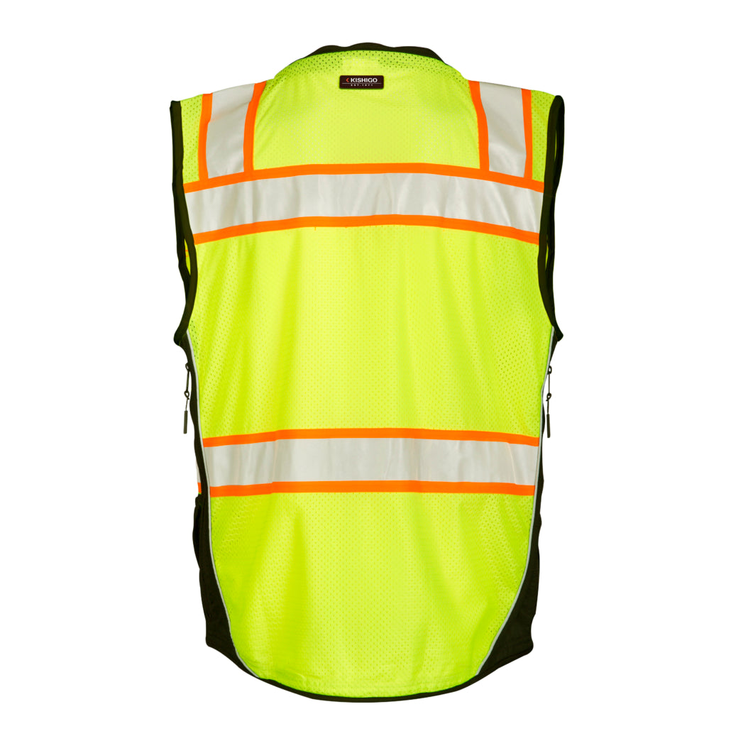 Premium Black Series Surveyors Vest-eSafety Supplies, Inc