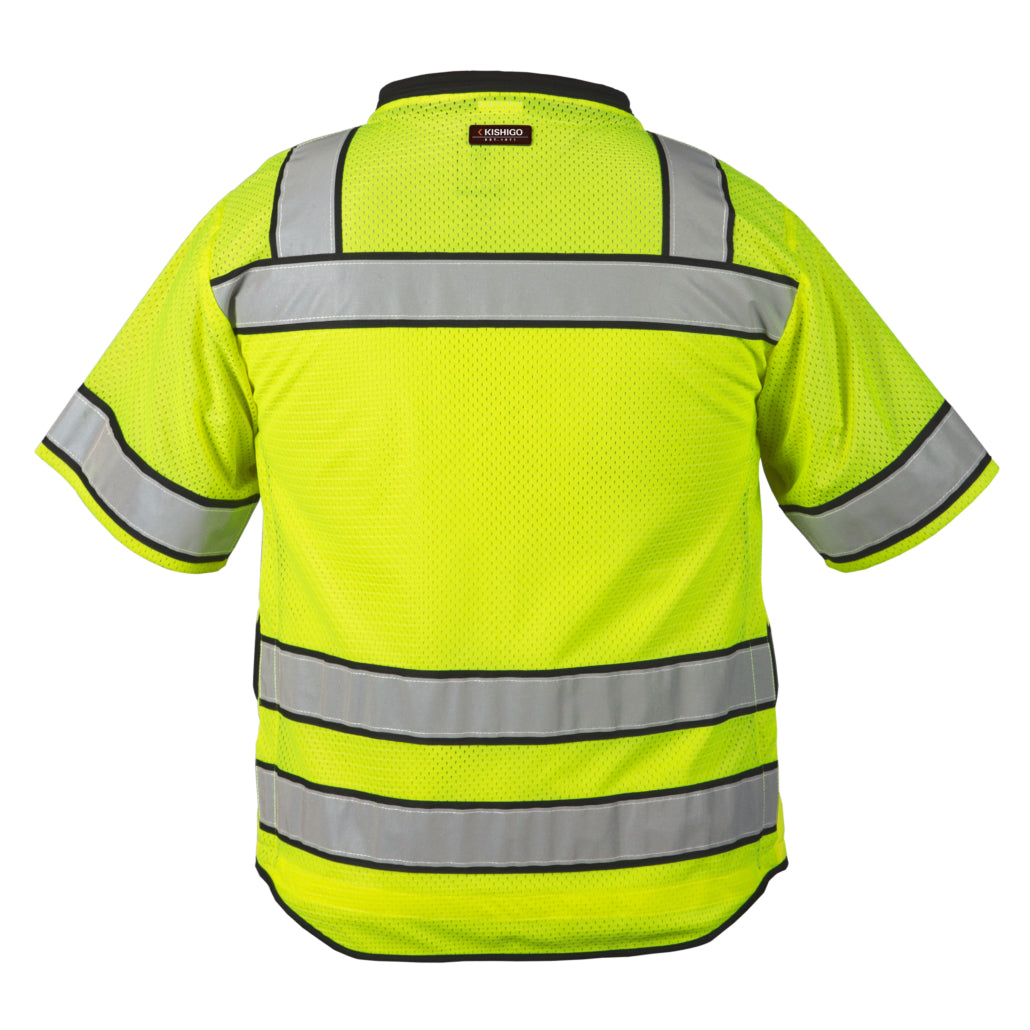 Kishigo High Performance Surveyors Zipper Vest-eSafety Supplies, Inc