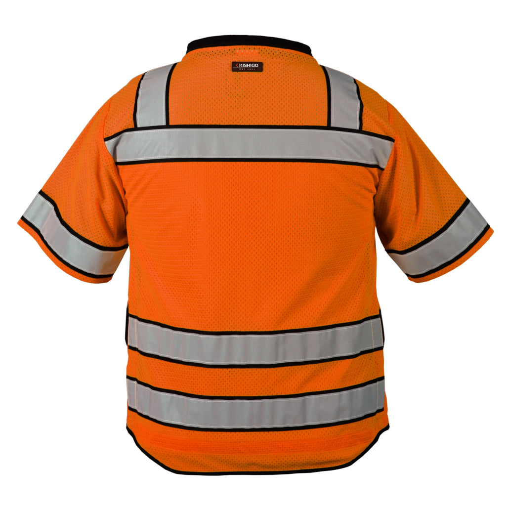 Kishigo High Performance Surveyors Zipper Vest-eSafety Supplies, Inc