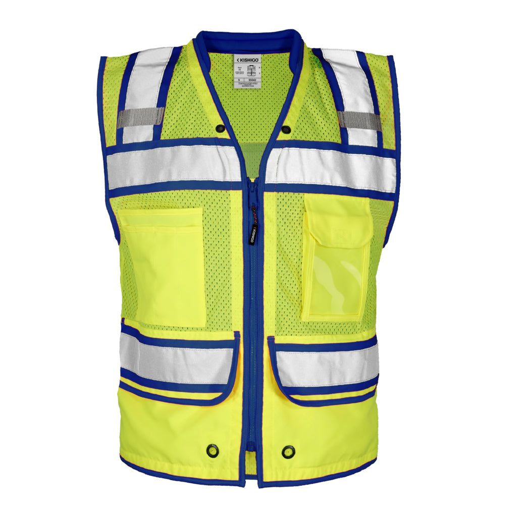 Kishigo Contrast High Performance Surveyors Vest-eSafety Supplies, Inc