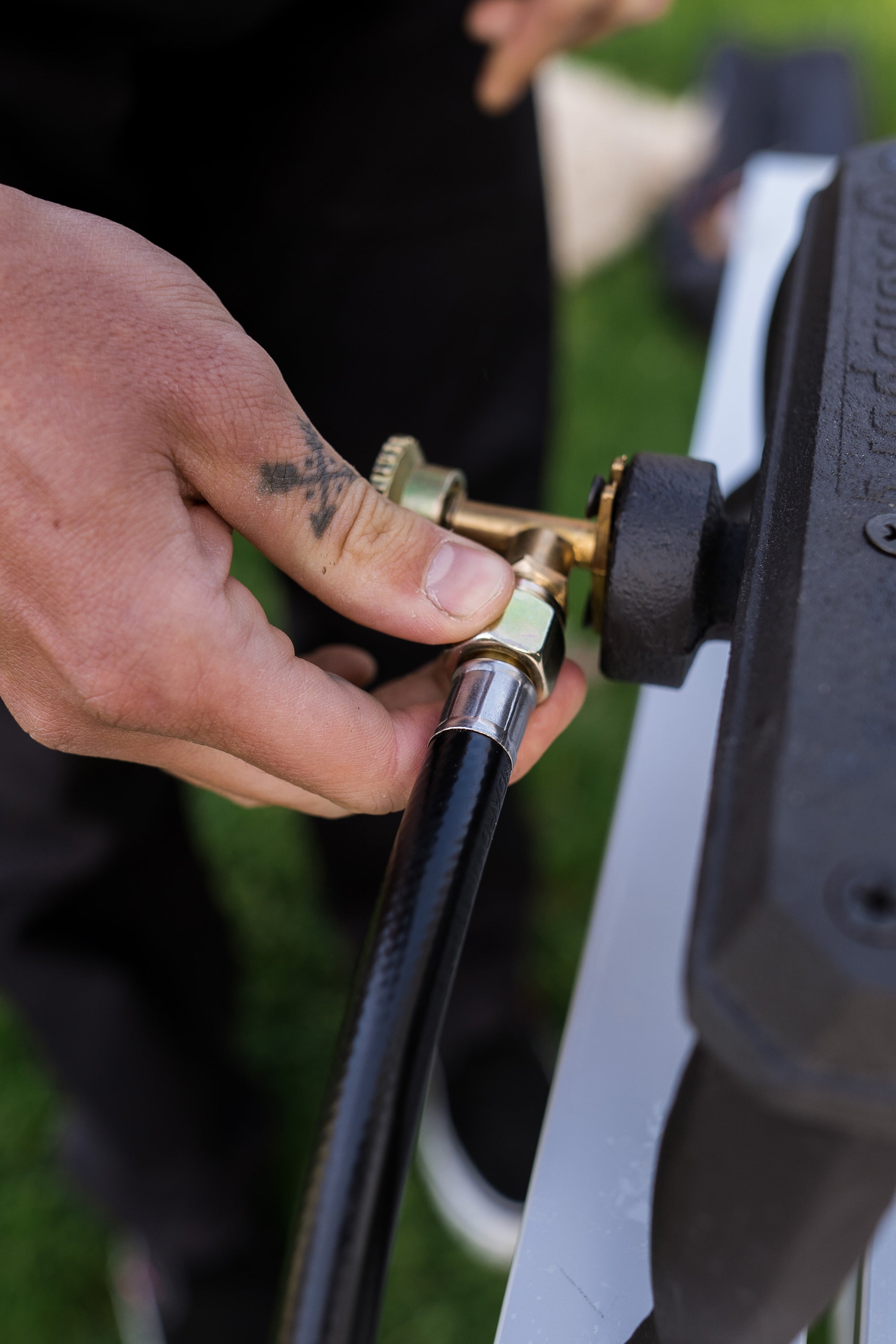 Cast Iron Stove - Single Burner With Regulator Hose-eSafety Supplies, Inc