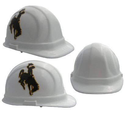 Wyoming Cowboys - NCAA Team Logo Hard Hat Helmet-eSafety Supplies, Inc