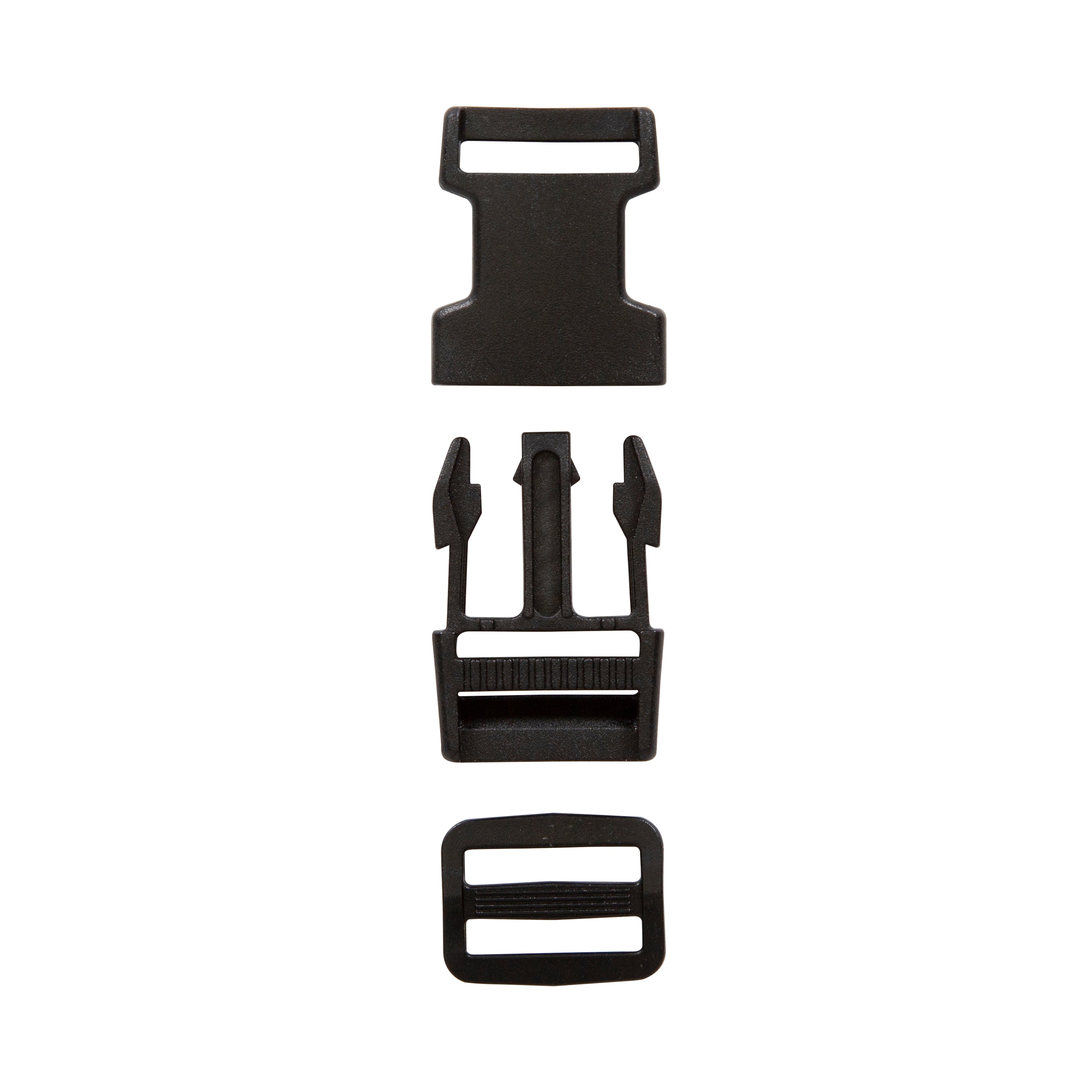 Side Release Buckle With Slider - 1 In-eSafety Supplies, Inc