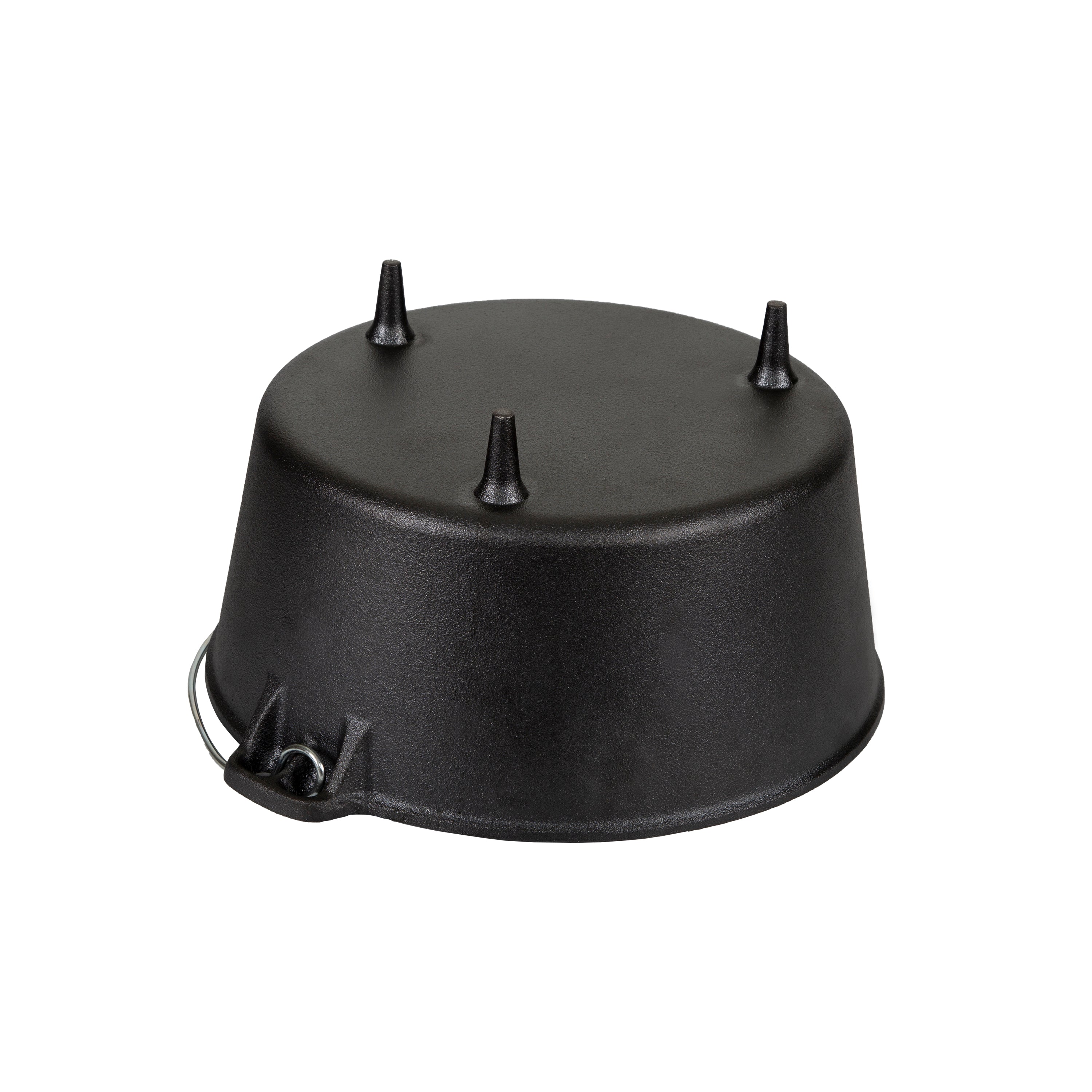 Cast Iron Dutch Oven - 8 Qt - With Legs - Pre-Seasoned-eSafety Supplies, Inc