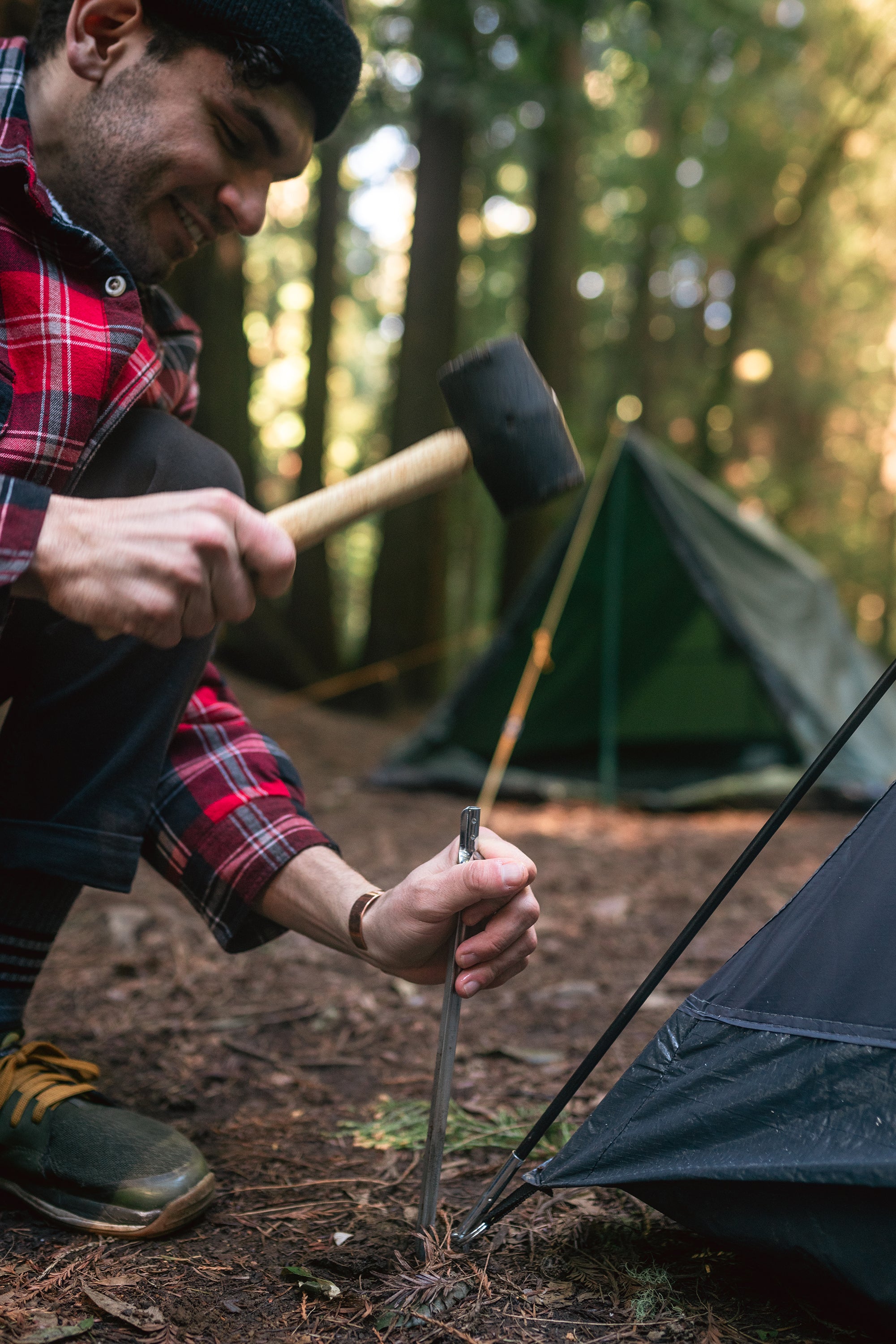 Tent Stakes - 12 Inch Steel - 4 Pack-eSafety Supplies, Inc